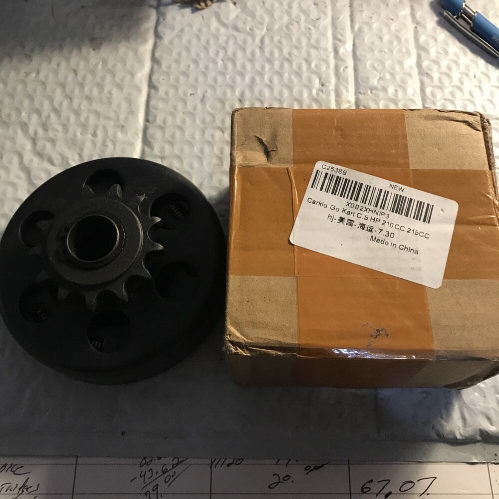 Go Kart Clutch 3/4" Bore 13 Tooth Inner Hole 19.05mm